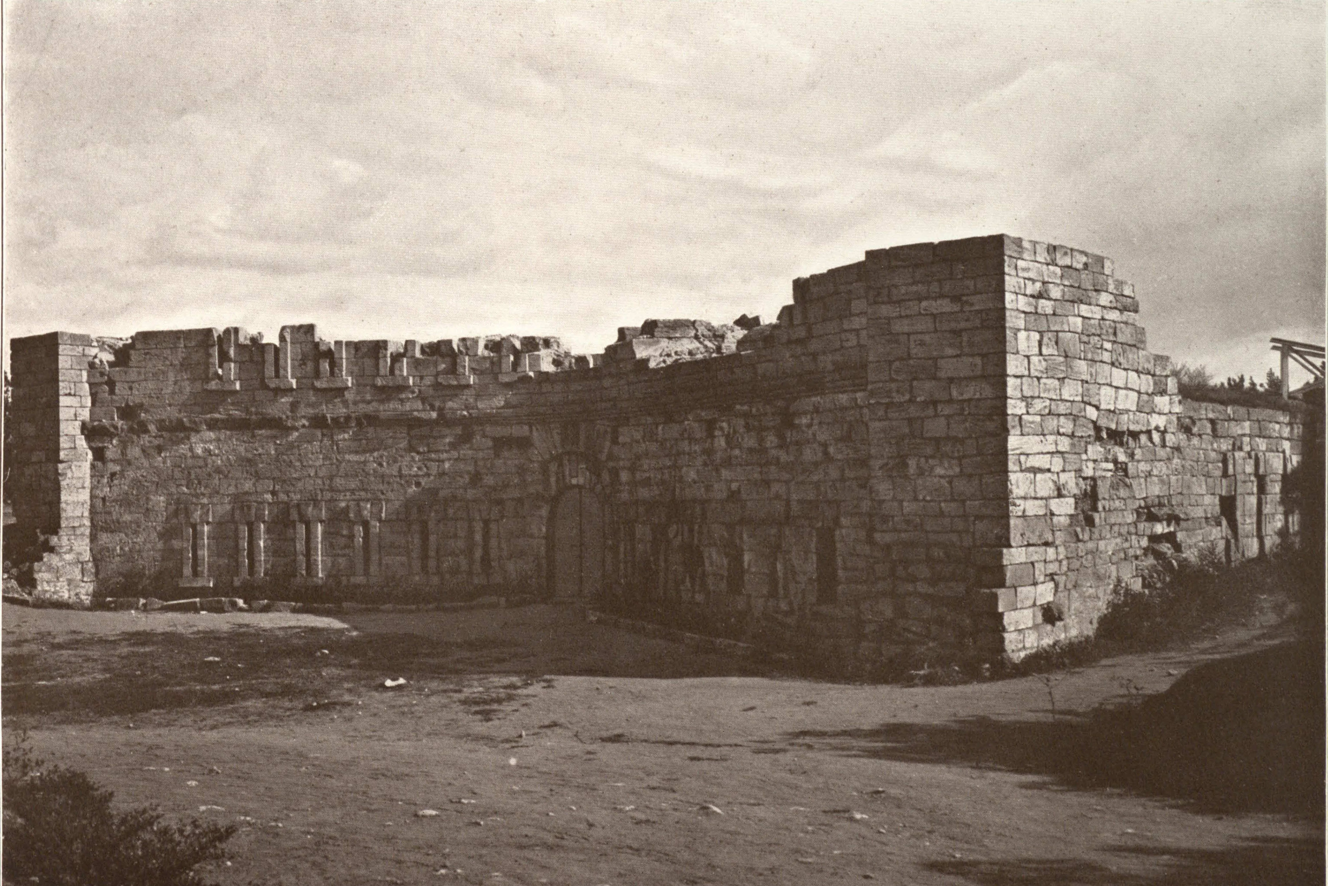 Malakhov Tower. The upper part of the Tower was destroyed during the bombardment on October the 5th 1854. Photographs by Colonel Vladislav Klembovsky/Album BATTLEFIELDS OF THE CRIMEAN CAMPAIGN 1854-1855/courtesy of the State Historic Public Library of Russia