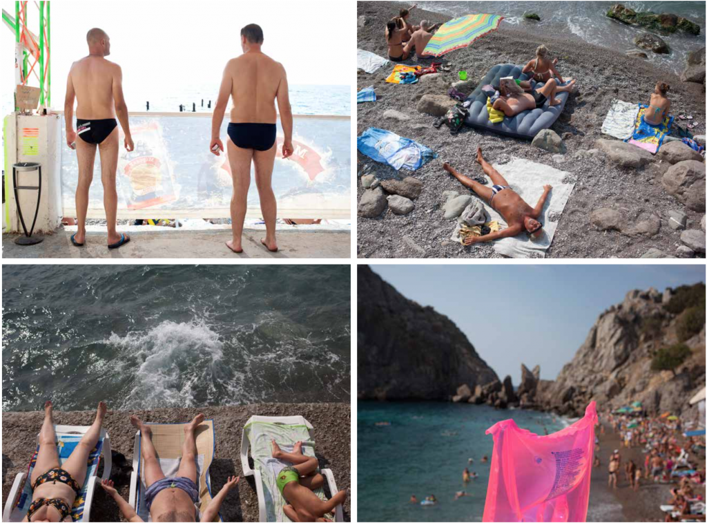 A beach in Simeis. Crimean Southern shore.