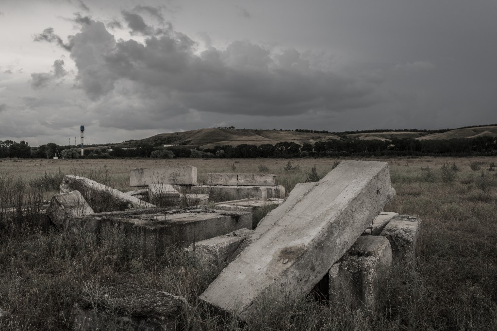 Inspired by a colonel V.Klembovsky photograph, Album "Batllefields of the Crimean capmaign", Crimea, June 2014.