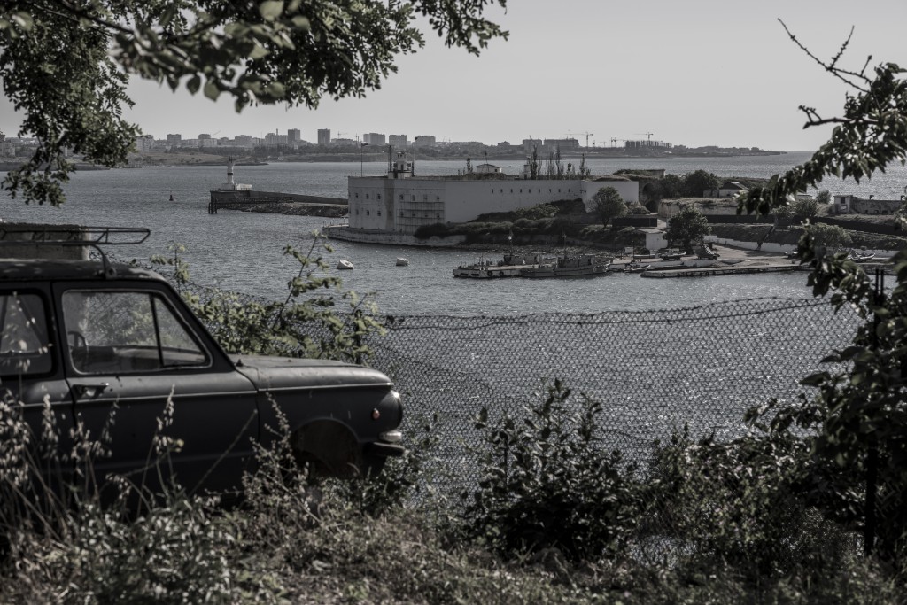 Fort Constantine, on the Northern side of Sevastopol's harbour. Inspired by a Felice Beato's photograph (signed James Robertson) of the Crimean War. Sevastopol, Crimea. 24 June 2014.