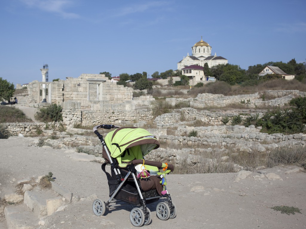 Khersones historical complex. Sevastopol. Crimea. 04.08.14